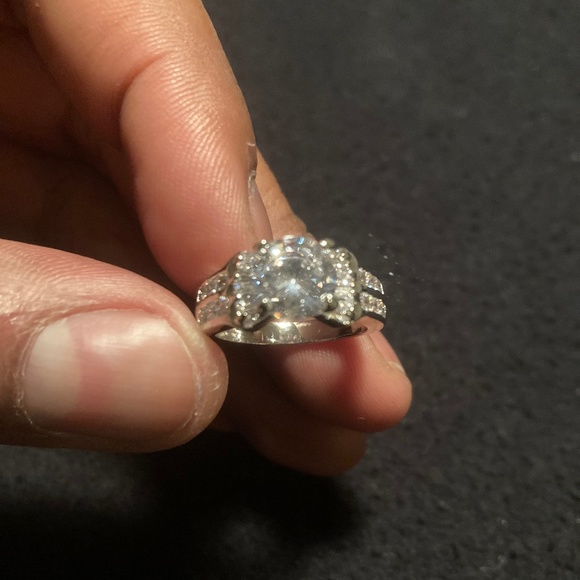 Simulated Diamond Ring - Picture 2 of 6